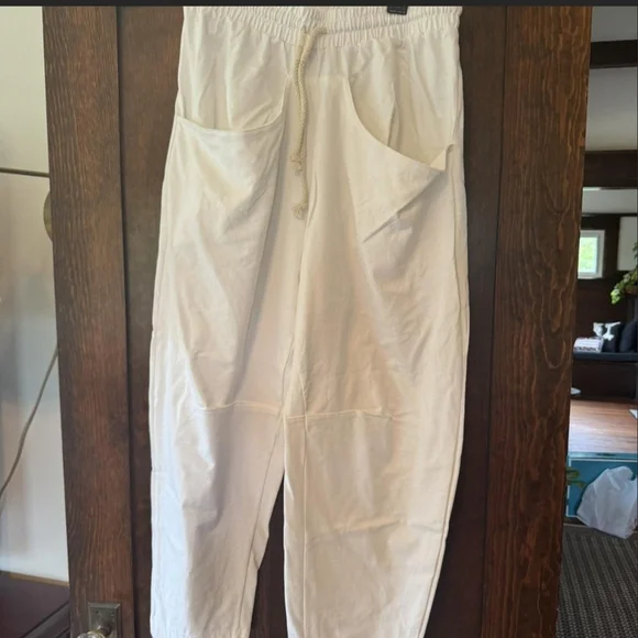 Free People Cream Joggers - Picture 2 of 6